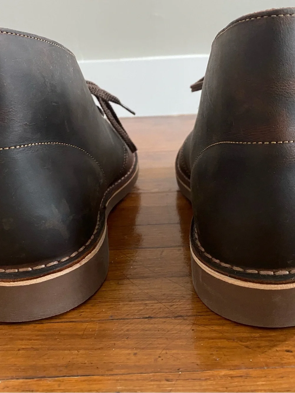 Clark's Men's Beeswax Brown Leather Bushacre 2 Chukka Boots